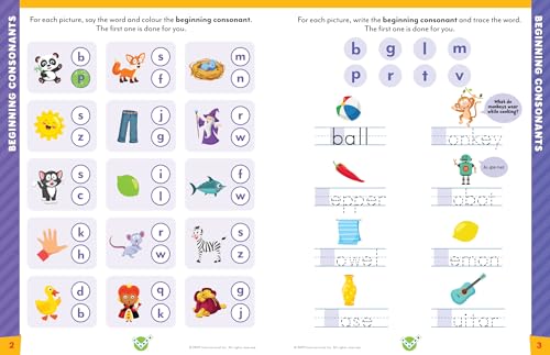 Head Start Phonics Workbooks: Ages 6-7 – 1st Grade Prep with Sticker Sheet (Grade 1 Workbook)