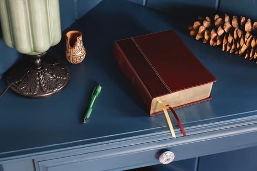 NIV, Cultural Backgrounds Study Bible (Context Changes Everything), Leathersoft, Brown, Red Letter: Bringing to Life the Ancient World of Scripture