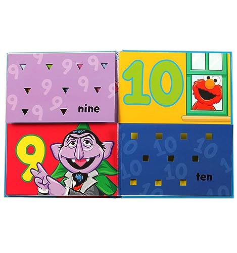 Sesame Street: 1 2 3 Count with Elmo!: A Look, Lift & Learn Book (1) (Look, Lift & Learn Books)