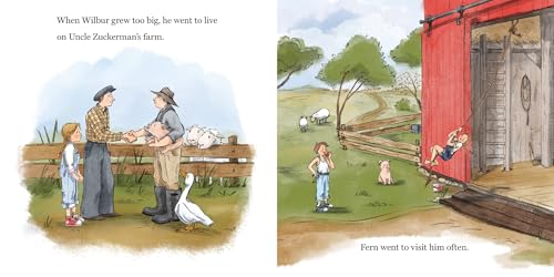 Charlotte's Web: The Classic Childrens Story of Barnyard Friendship, Adapted and Illustrated for Babies and Toddlers Ages 0-4