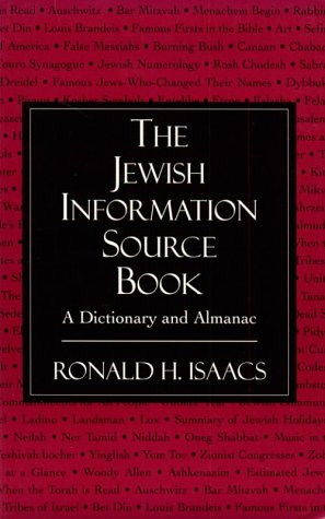 The Jewish Information Source Book: A Dictionary and Almanac