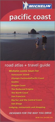 Michelin Pacific Coast Atlas & Travel Guide