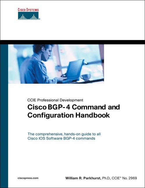 Cisco Bgp-4 Command and Configuration Handbook