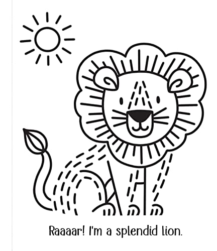 First Magic Painting Zoo: An Interactive No-Mess Activity Magic Painting Book for Preschool Kids, with Monkeys, Giraffes, and Penguins