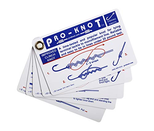 Pro-Knot Fishing Knots Waterproof Knot Cards (12 Best)