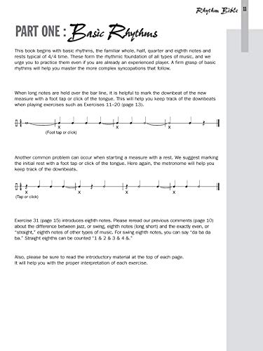 The Rhythm Bible: Book & Online Audio