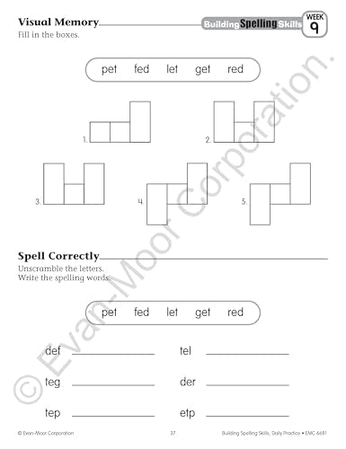 Building Spelling Skills, Grade 1 Student Workbook