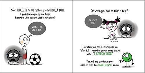 A Little Spot of Anxiety: A Story About Calming Your Worries ((Inspire to Create A Better You!))