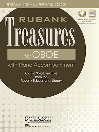 Rubank Treasures for Oboe: Book with Online Audio (stream or download) (The Rubank Treasures)