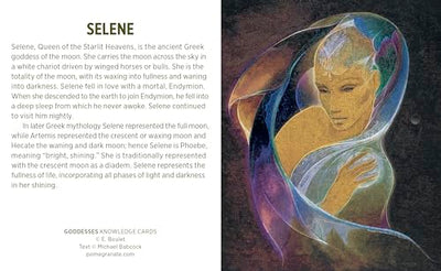Goddesses Knowledge Cards : Paintings by Susan Seddon Boulet