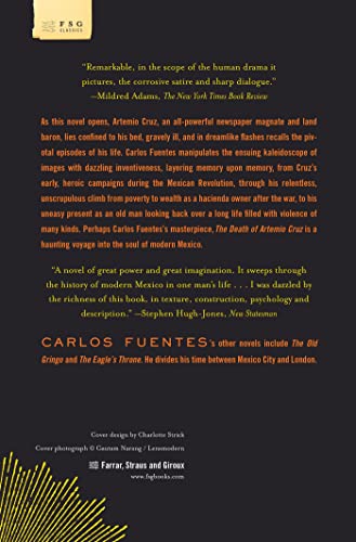 The Death of Artemio Cruz: A Novel (FSG Classics)