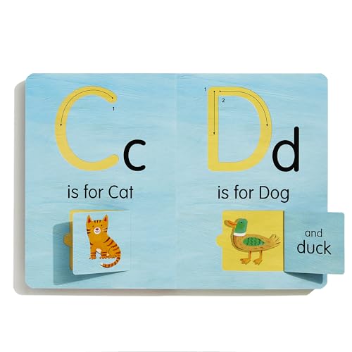 A is for Apple: An Interactive Alphabet With Tracks to Trace and Flaps to Flip! (Smart Kids Trace-and-Flip)