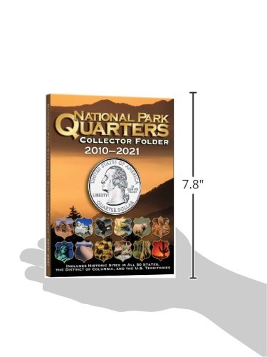 National Park Coin Single Mint Folder 2010-2021 by Whitman