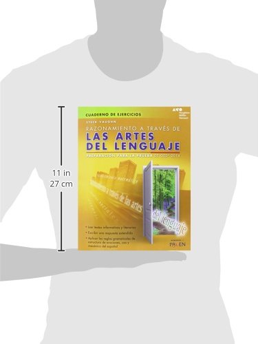 Steck-Vaughn Razonamiento a traves de las artes del lenguaje: Preparacion para la prueba de GED 2014 (Cuaderno De Ejercicios) (Spanish Edition)