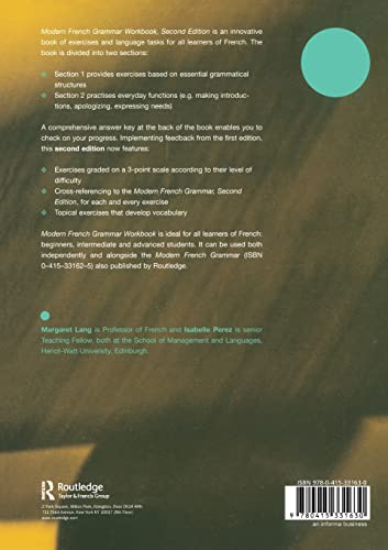 Modern French Grammar Workbook (Modern Grammar Workbooks)