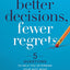 Better Decisions, Fewer Regrets Bible Study Guide: 5 Questions to Help You Determine Your Next Move