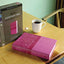 NIV, Super Giant Print Reference Bible (Font Size: 16.5-point), Leathersoft, Pink, Red Letter, Comfort Print
