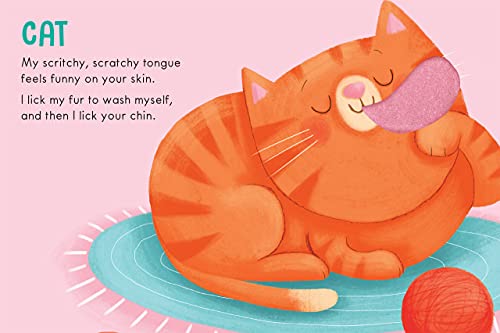 Adorable Pets: A Touch and Feel Book - Childrens Board Book - Educational