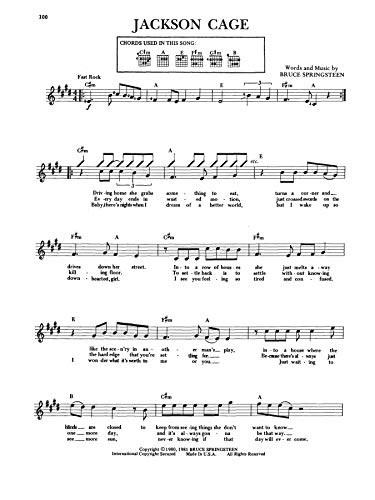 Bruce Springsteen -- Complete: Guitar/Vocal/Chords by Spring