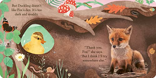 Bedtime for Duckling: A Peek-through Book for Kids and Toddlers (Snuggle-up Stories)