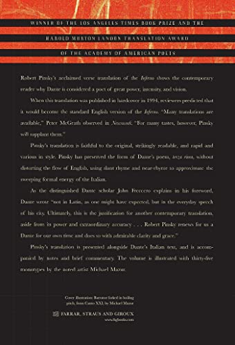 The Inferno of Dante: A New Verse Translation (English and I