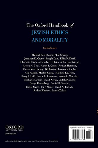 The Oxford Handbook of Jewish Ethics and Morality (Oxford Handbooks)