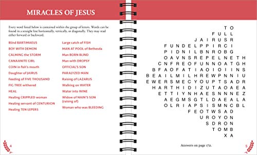 Brain Games - Large Print Bible Word Search (Red) (Brain Games - Bible)