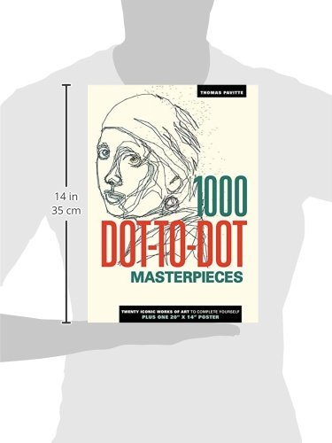 1000 Dot-to-Dot: Masterpieces by Pavitte, Thomas