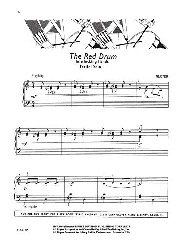 Piano Student: Level 3 (David Carr Glover Piano Library)