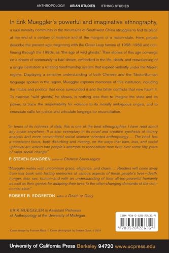 The Age of Wild Ghosts: Memory, Violence, and Place in Southwest China