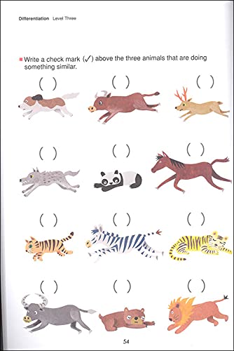 Kumon K & Up Same and Different (Kumon Thinking Skills Workbooks)