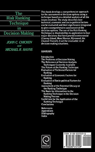 The Risk Ranking Technique in Decision Making