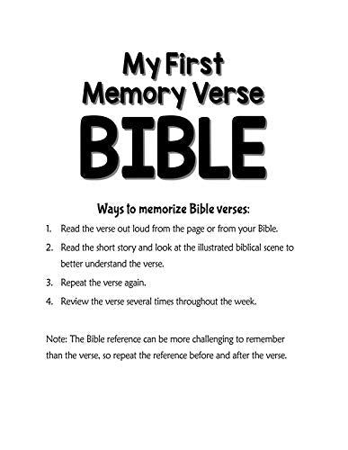 My First Memory Verse Bible