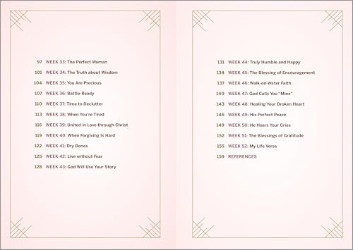 52-Week Devotional Journal for Women: Prompts and Prayers to Reflect and Connect with God