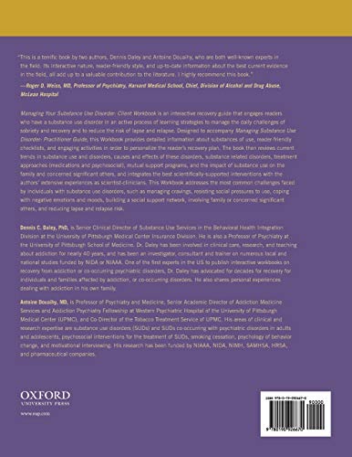 Managing Your Substance Use Disorder - Workbook (Treatments That Work)