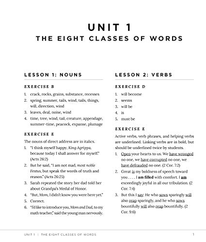 Our Mother Tongue: A Guide to English Grammar (Answer Key)