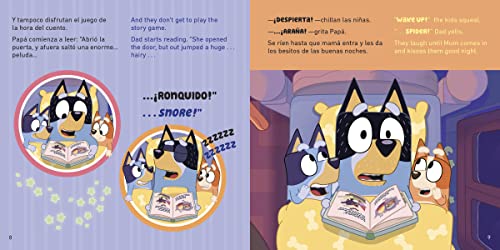 Bluey: Good Night, Fruit Bat/Buenas noches, murciélago: Un libro bilinge