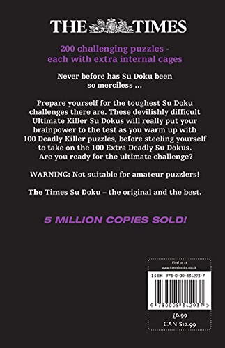 The Times Ultimate Killer Su Doku: Book 12