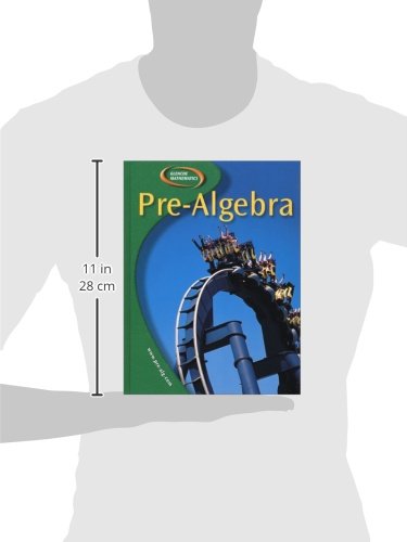 Pre-Algebra, Student Edition (Glencoe Mathematics) by Carol