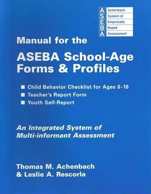 Manual for the ASEBA School-Age Forms & Profiles