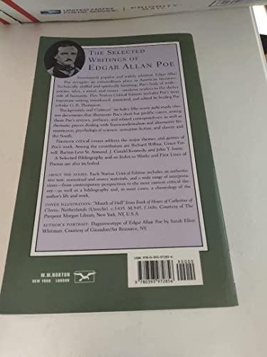 The Selected Writings of Edgar Allan Poe: A Norton Critical Edition