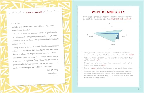 The Awesome Paper Airplane Book for Kids: Creative Designs and Fun Tear-Out Projects