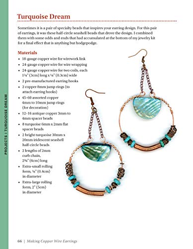 Making Copper Wire Earrings: More Than 150 Wire-Wrapped Designs (Fox Chapel Publishing) DIY Projects with Step-by-Step Instructions & Photos, Tools & Materials Lists, and Helpful Tips from Lora Irish