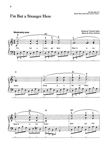 Alfred's Basic Adult Piano Course Sacred Book, Bk 2 (Alfred's Basic Adult Piano Course, Bk 2)