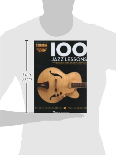 100 Jazz Lessons Guitar Lesson Goldmine Series Book/Online Audio