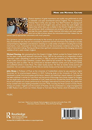 Early English Viols: Instruments, Makers and Music (Music and Material Culture)