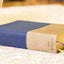 NIV Study Bible, Fully Revised Edition (Study Deeply. Believe Wholeheartedly.), Leathersoft, Navy/Tan, Red Letter, Thumb Indexed, Comfort Print
