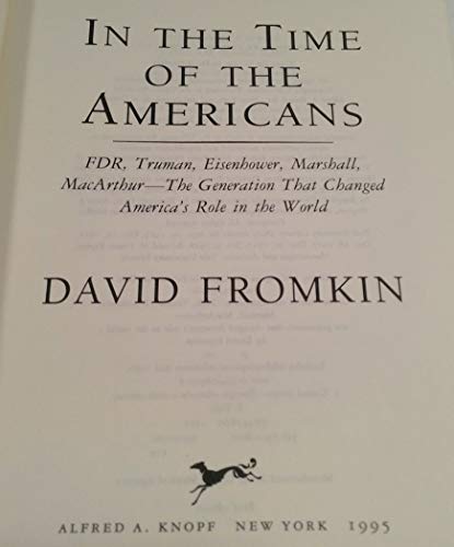 In the Time of the Americans
