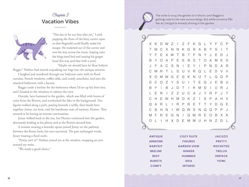 Murder on Vacation: Book 4: Solve the Puzzles-and the Plot of a Cozy Bed and Breakfast Mystery! (A Cranberry Creek Word Search Mystery)