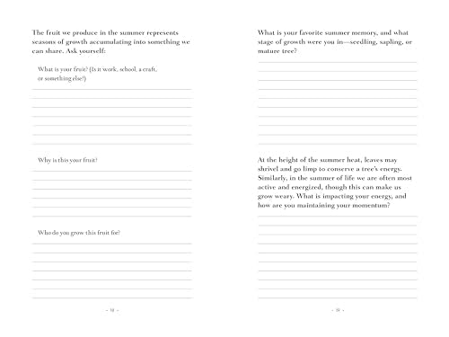 Seasons of Growth: A Journal for Well-Being Inspired by Trees